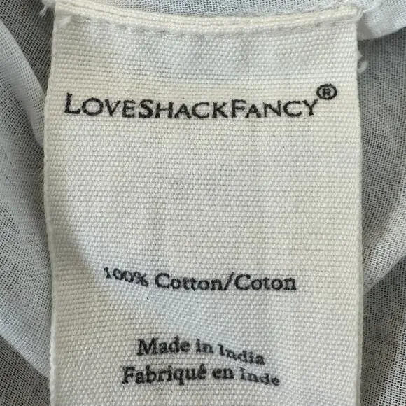 LoveShackFancy Kesia Dress White - Picture 8 of 11